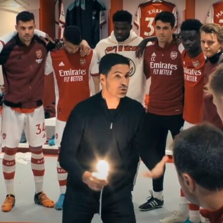 Arteta žaruljom motivirao igrače Arsenala: “Izumio ju je Thomas Edison…”